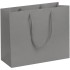 Пакет бумажный Porta S, горизонтальный, серый