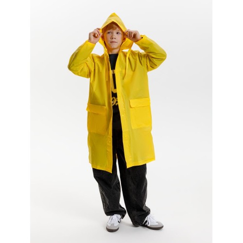 Дождевик детский RainDrop Kids, желтый