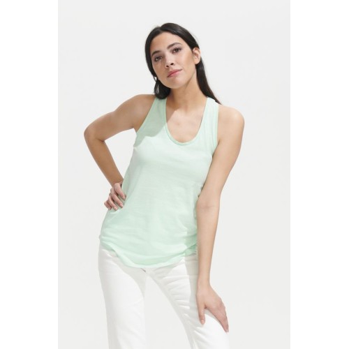 Майка женская Moka 110, ярко-голубая