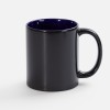 Кружка-хамелеон On Display, глянцевая, черная с синим