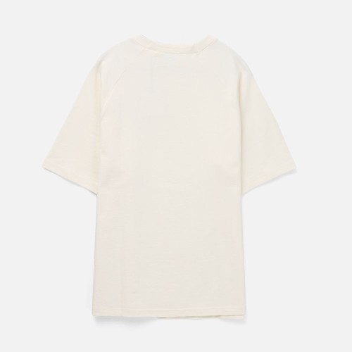 Футболка оверсайз унисекс Avenu, молочно-белая