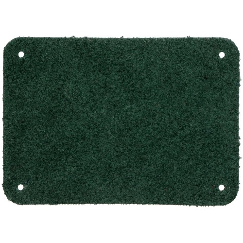 Лейбл кожаный Beta, XL, зеленый