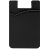 Чехол для карты на телефон Shelley, черный Чехол для карты на телефон Shelley, черный