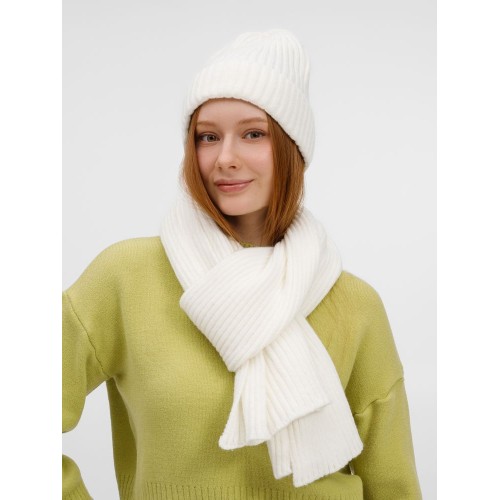 Шарф Laconi, молочно-белый