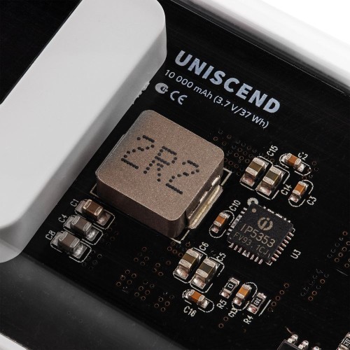 Аккумулятор с быстрой зарядкой Trellis Geek 10000 мАч, белый