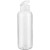 Бутылка для воды Plaske, прозрачная с белой крышкой Бутылка для воды Plaske, прозрачная с белой крышкой