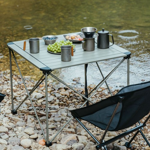 Стол Yamami L03 складной, серый