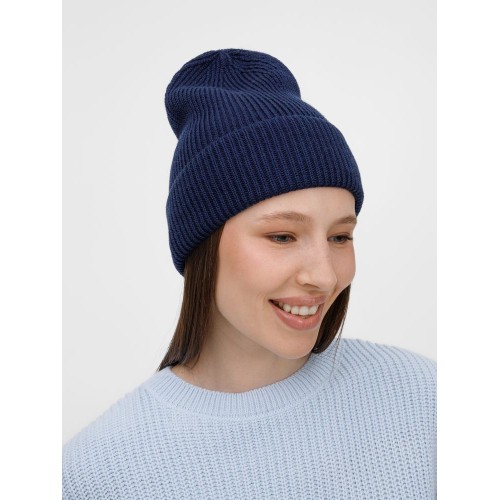 Шапка Nobilis Mono, темно-синяя