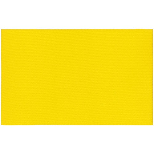 Лейбл тканевый Epsilon, XL, желтый