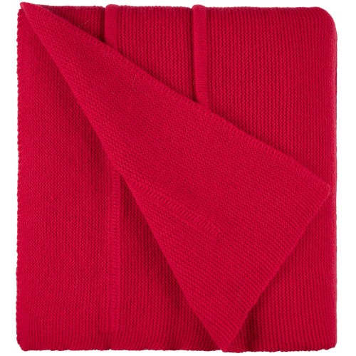 Плед Nessona Alpaca, красный (гвоздика)