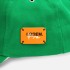 Бейсболка Classic 2.0, ярко-зеленая с белым кантом