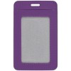 Чехол для пропуска Shall Simple, фиолетовый Чехол для пропуска Shall Simple, фиолетовый