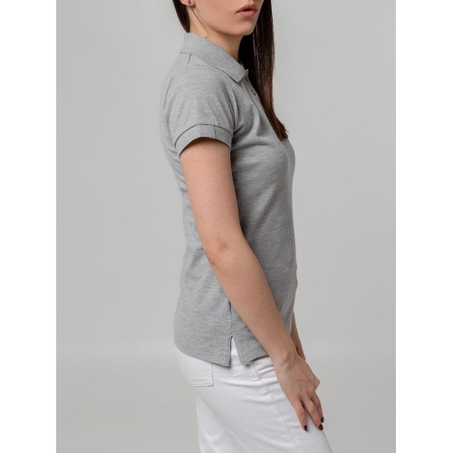 Рубашка поло женская Virma Premium Lady, серый меланж