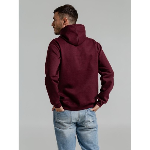 Толстовка с капюшоном Snake II бордовая