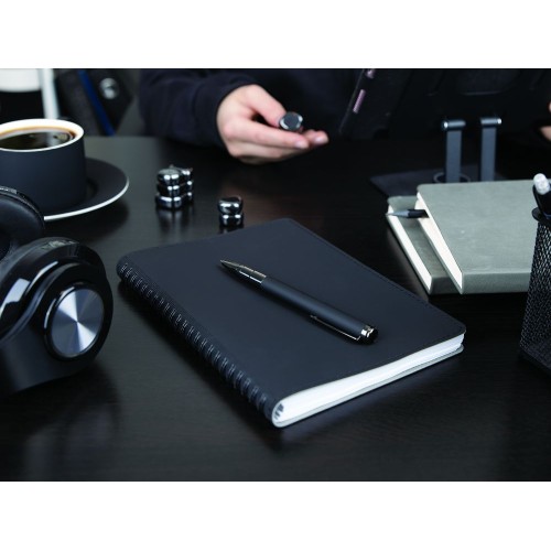 Ручка шариковая Kugel Gunmetal, черная