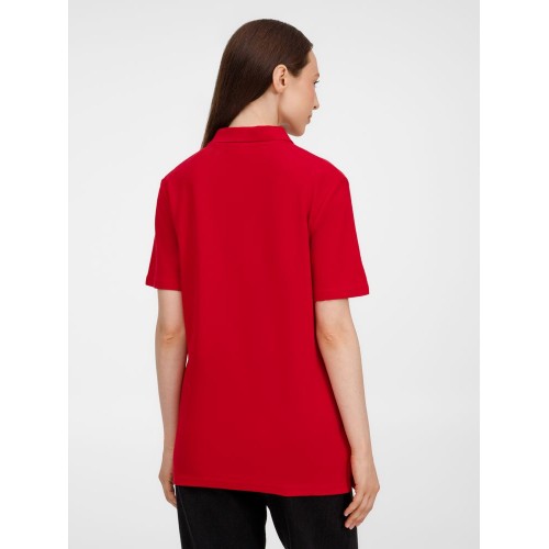 Рубашка поло унисекс Tervise, красная