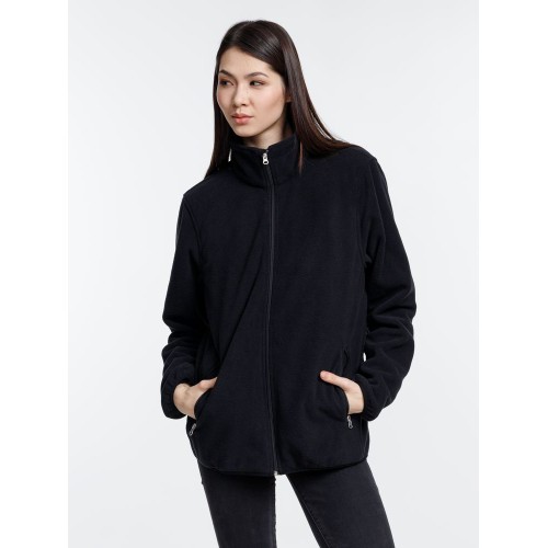 Куртка флисовая унисекс Nesse, черная