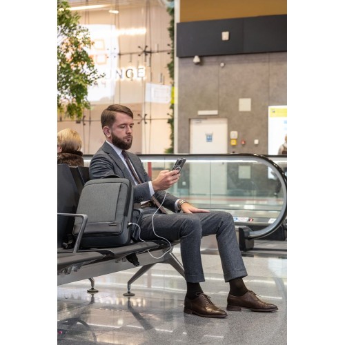 Рюкзак для ноутбука Santiago Slim, серый