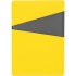 Картхолдер Dual, серо-желтый