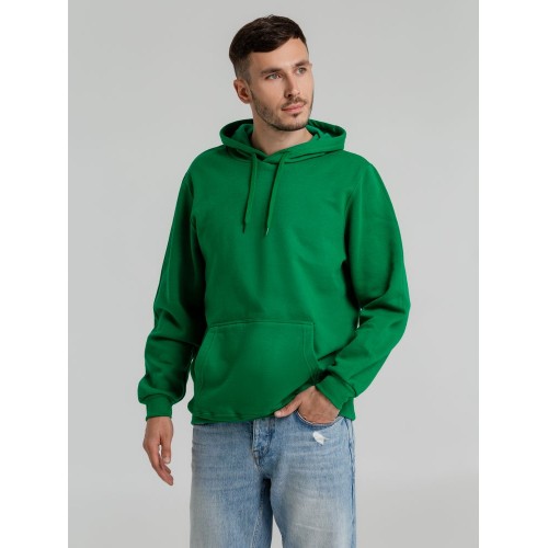 Толстовка с капюшоном Snake II ярко-зеленая