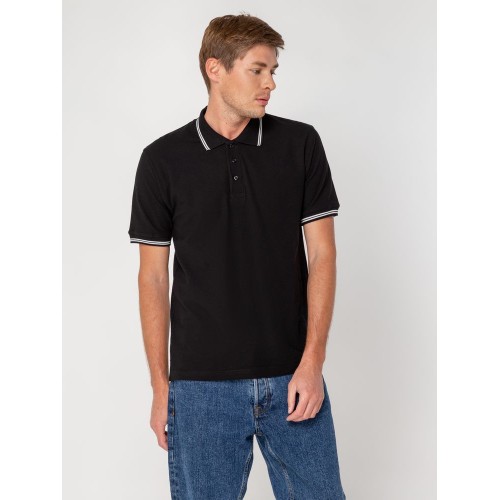 Рубашка поло Virma Stripes, черная