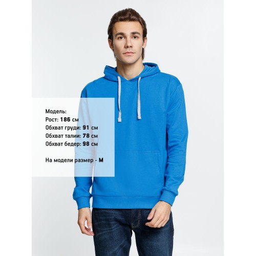 Толстовка с капюшоном Kirenga, бирюзовая