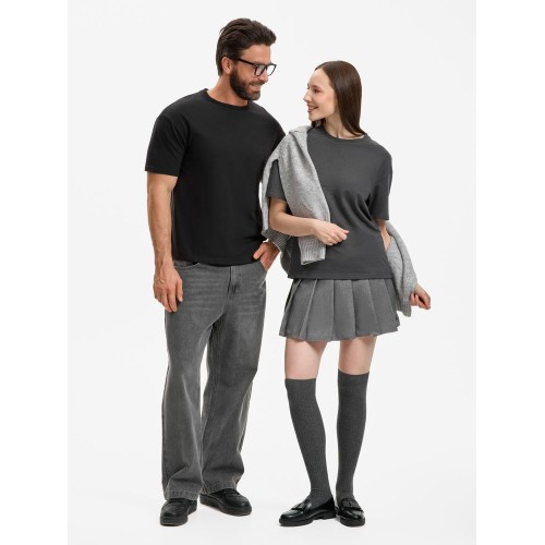 Футболка унисекс Durington, черная