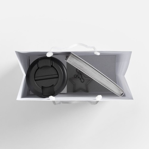 Набор Astrela, белый с серебристым