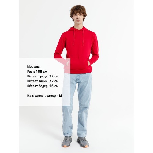 Худи унисекс Westray, красное