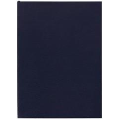 Ежедневник Flat, недатированный, иссиня-черный