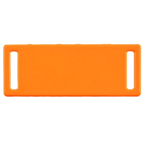 Шильдик металлический Kova, оранжевый неон