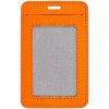 Чехол для пропуска Shall Simple, оранжевый Чехол для пропуска Shall Simple, оранжевый