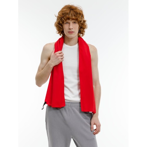 Полотенце спортивное Snaab, красное