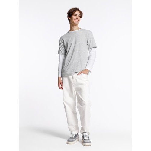 Футболка унисекс Streetwise, серый меланж