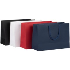 Пакет бумажный Ample Plus M, черный