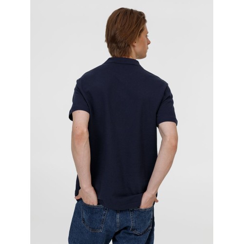 Рубашка поло унисекс Pulse, кобальт (темно-синяя)