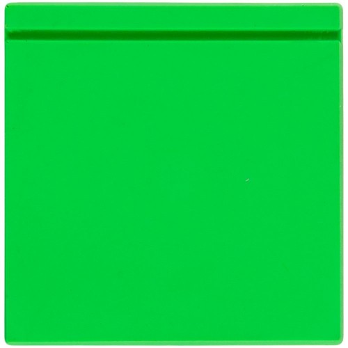 Лейбл из ПВХ Kare, зеленый неон