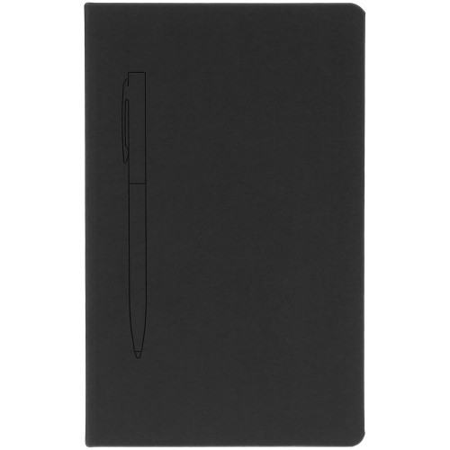 Ежедневник Magnet Shall, недатированный, черный