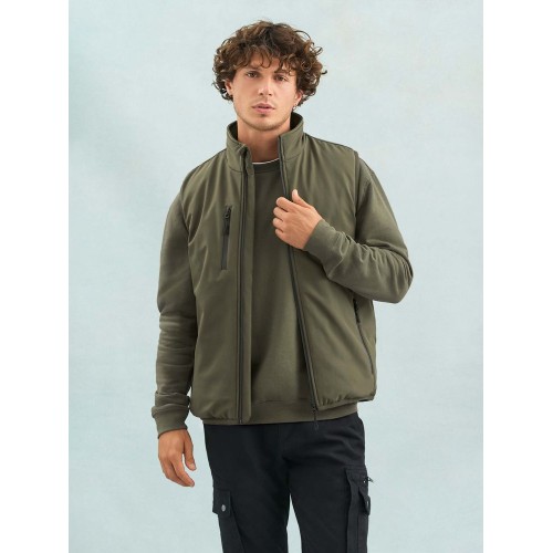 Жилет софтшелл унисекс Falcon BW, черный