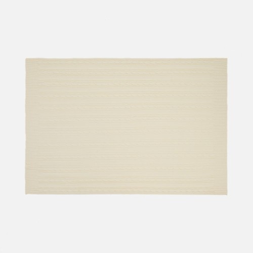 Плед Remitti, белый (молочный)