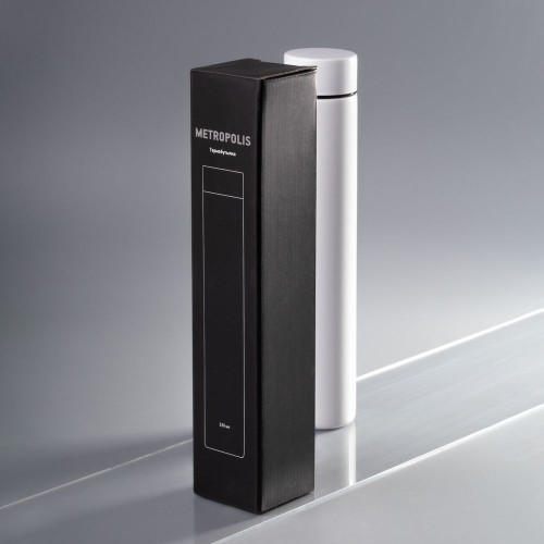 Термобутылка Metropolis, белая