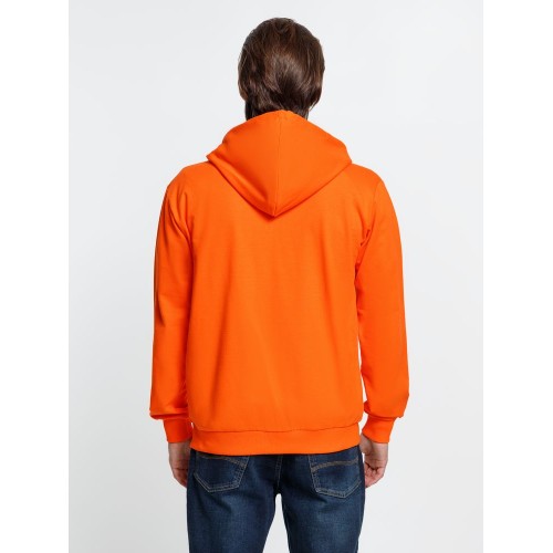 Толстовка на молнии с капюшоном Siverga 2.0, оранжевая