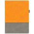 Ежедневник Horizon, недатированный, серый с оранжевым