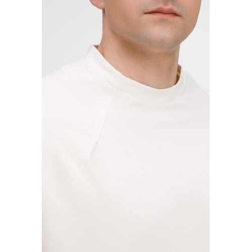 Футболка оверсайз унисекс Sinkopa, молочно-белая