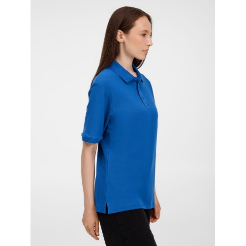 Рубашка поло унисекс Upswing, ярко-синяя