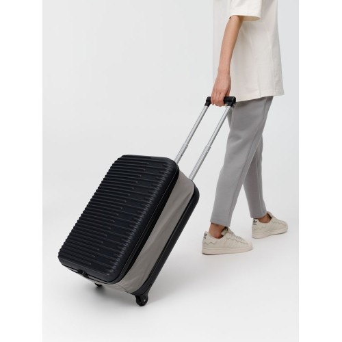 Чемодан Bonfold, черный с серым