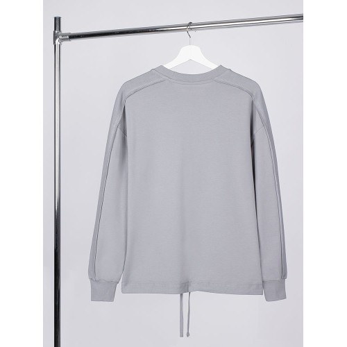 Свитшот унисекс Vozduh, светло-серый