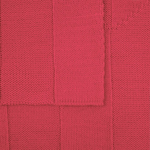 Плед Rombus, темно-розовый (коралл)