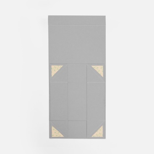 Коробка складная Quadra Fold, серая