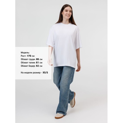 Футболка из бифлекса Morfiss, белая